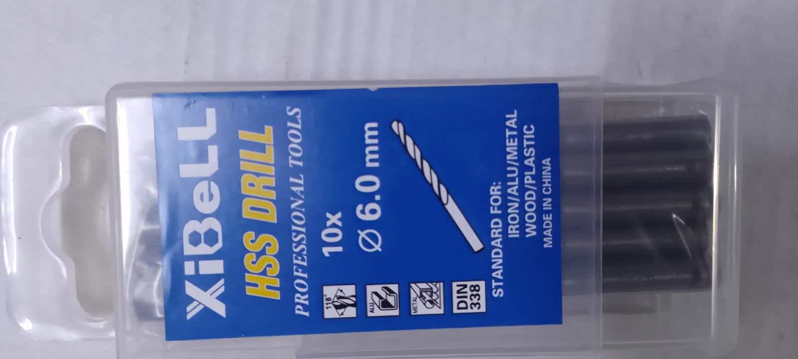 Steel Bit - (6mm) pcs