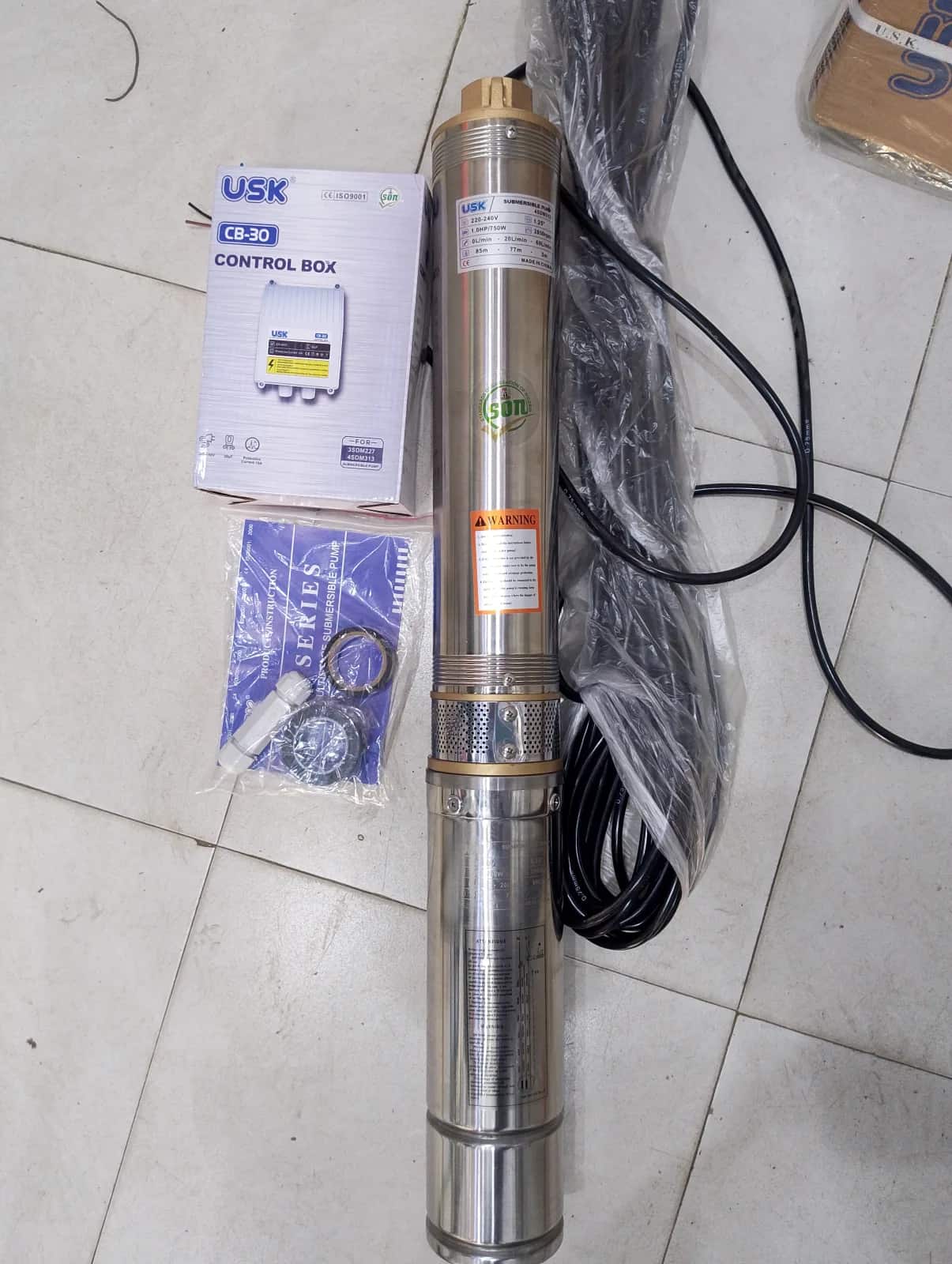 USK Submersible Pump - 1HP