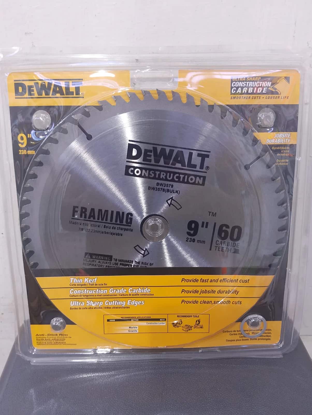 Circular Disc - DEWALT 60T (9-inch)