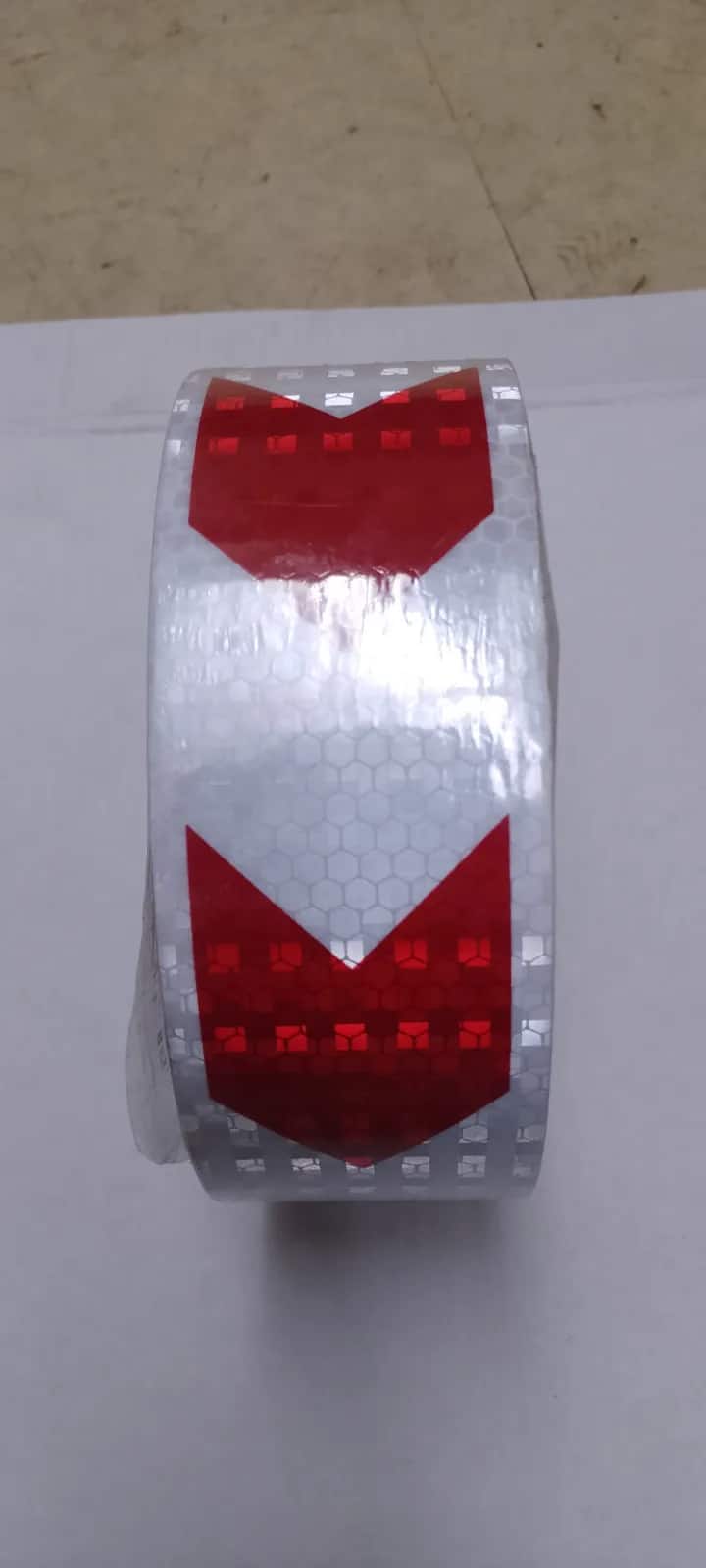 Reflective Tape - Red/White (25m)