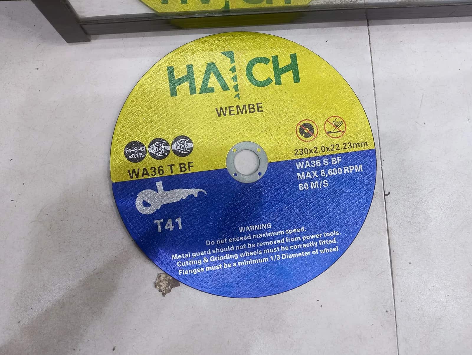 Cutting Disc - [2.0mm] HATCH (9-inch)