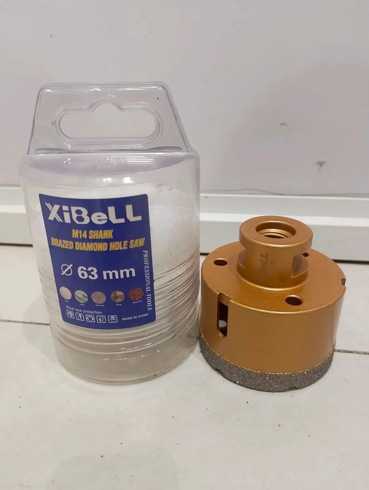 Diamond Hole Saw - Grinder (63mm)