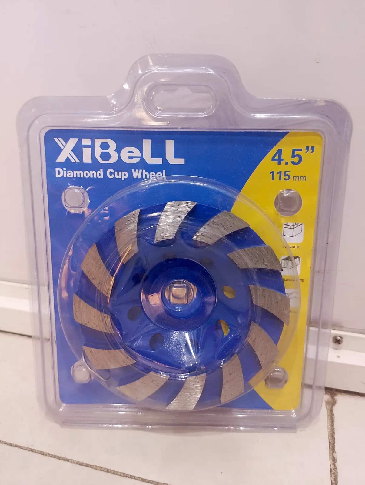 Diamond Cup Wheel - XiBELL Turbo (4.5-inch)