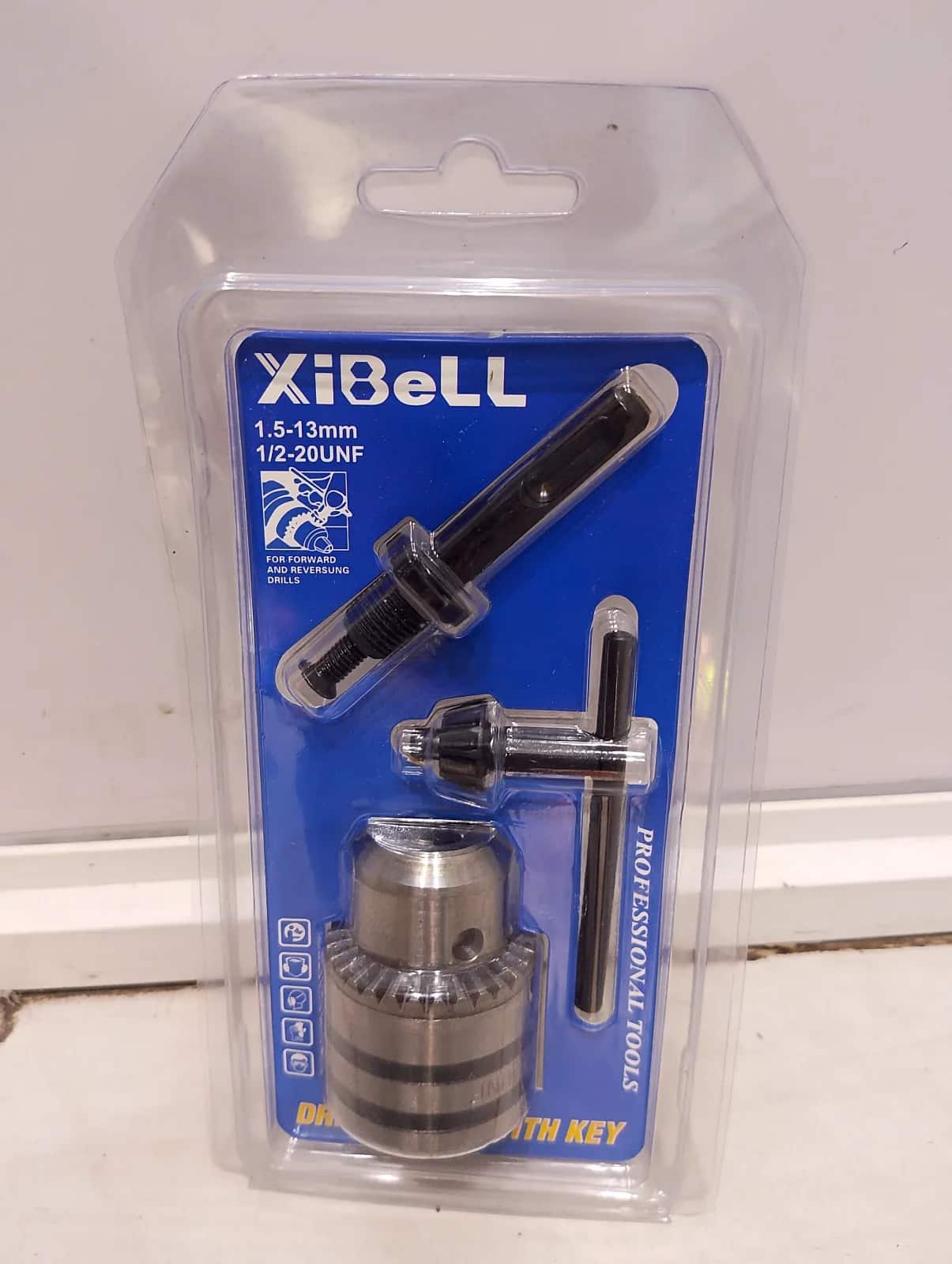 Drill Key Chuck - Metal XiBELL (13mm)