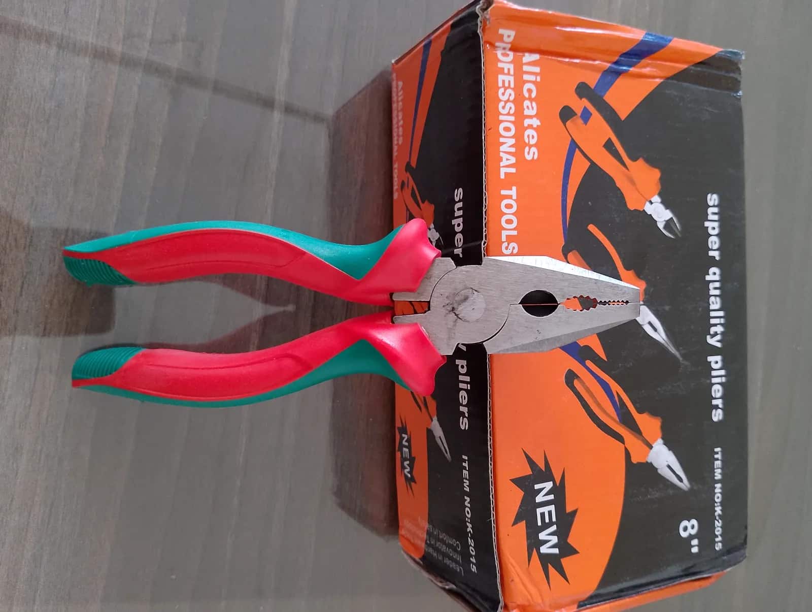 Pliers - Green & Red (8-inch)