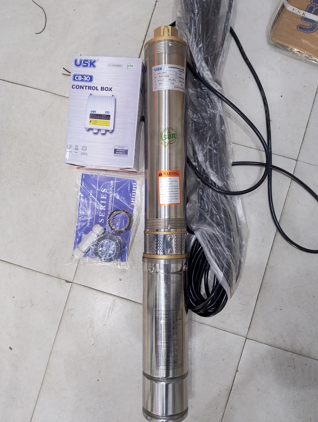 USK Submersible Pump - 1HP