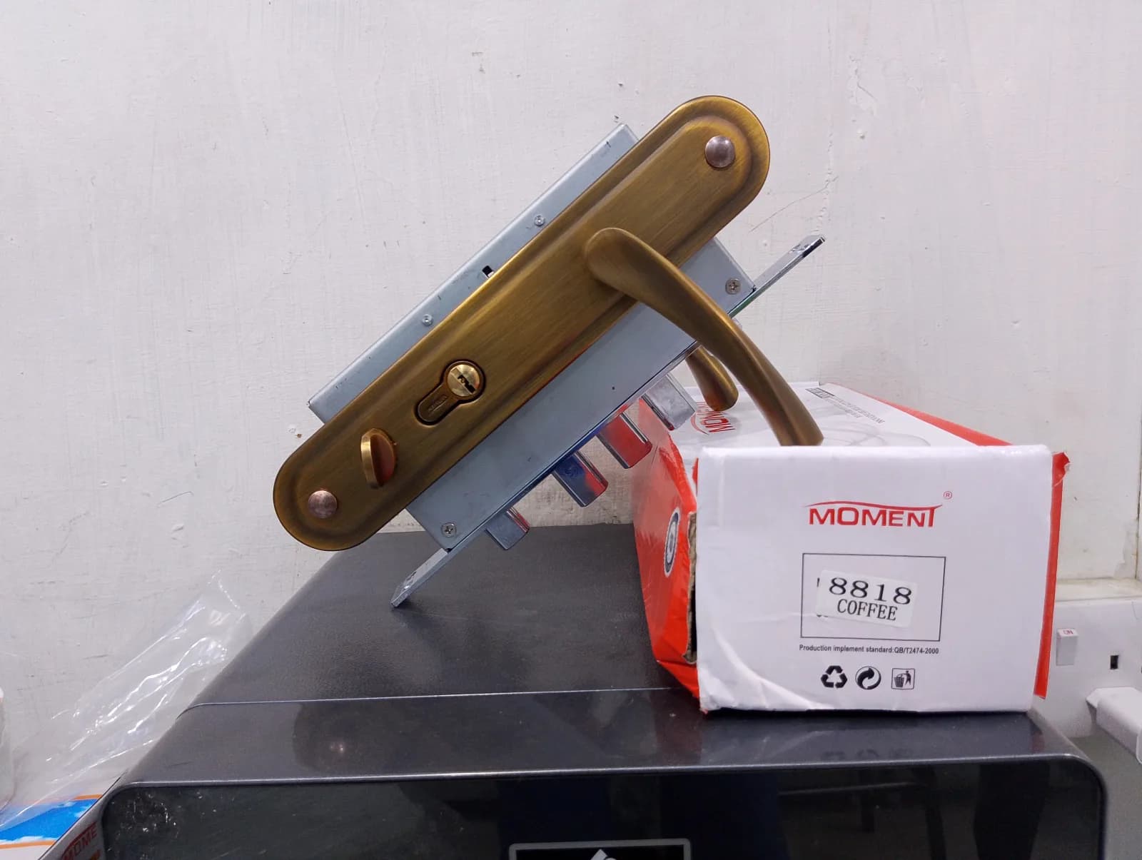 Door Lock - MOMENT (8818 coffee)