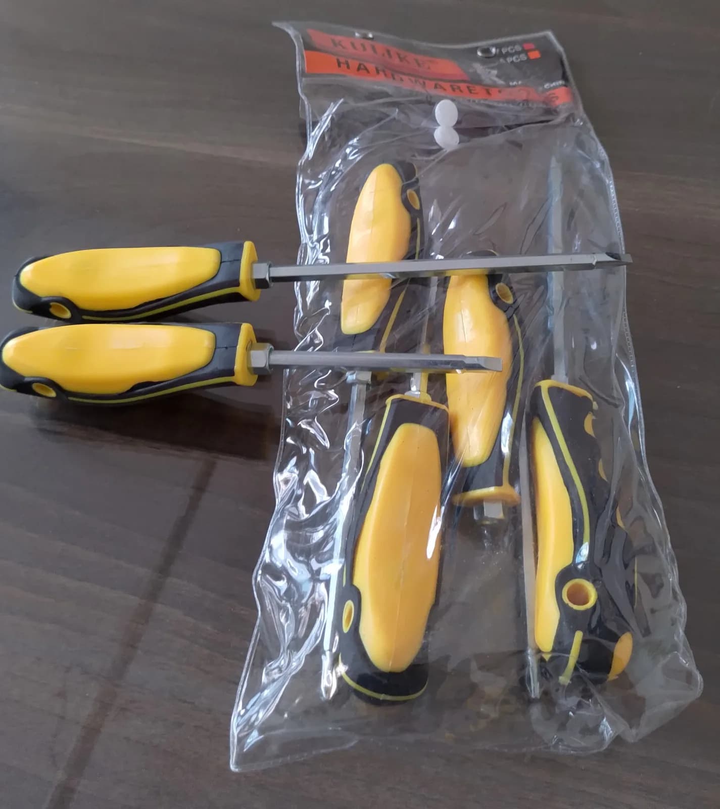 Screwdriver Set - Combined Black&Yellow (6pcs)