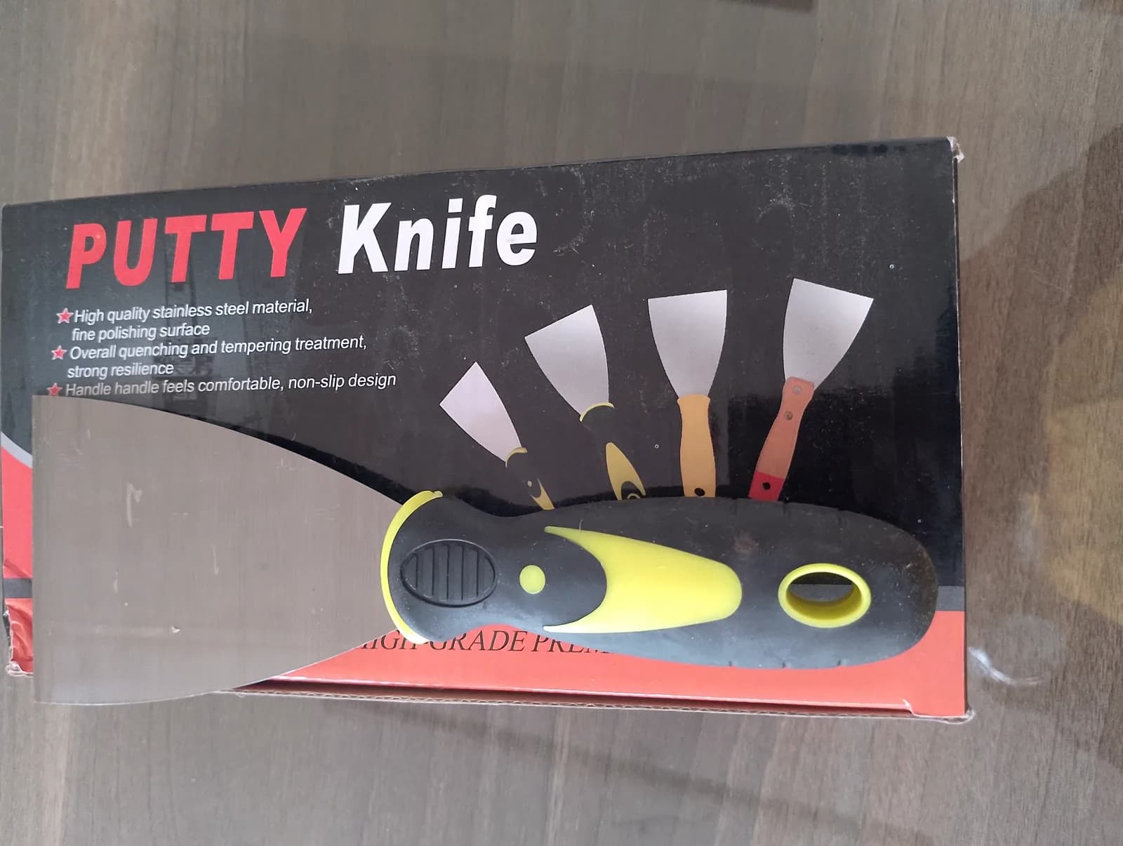 Scraper -3''- Rubber Handle