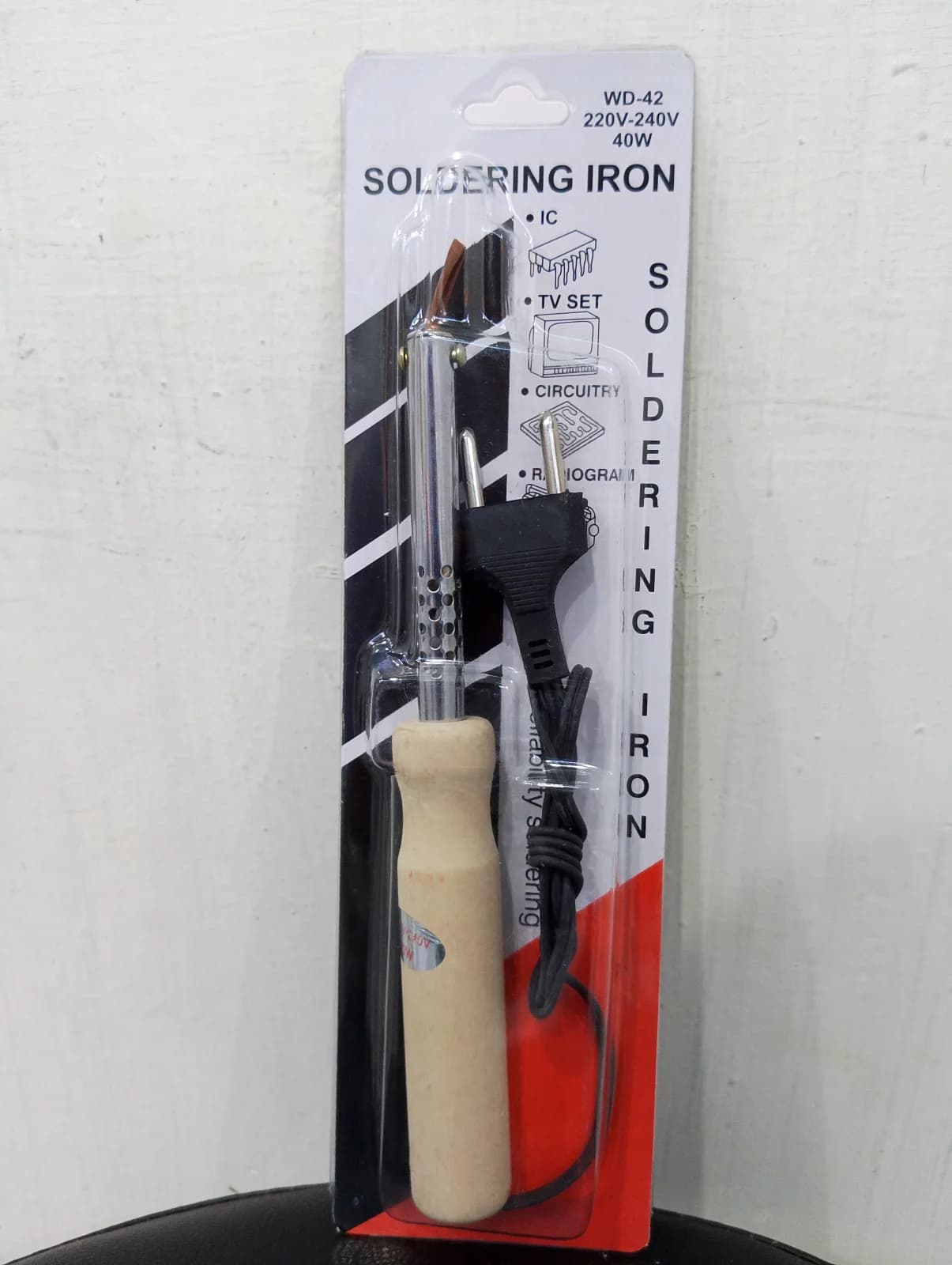 Soldering Gun - Wooden (40W)