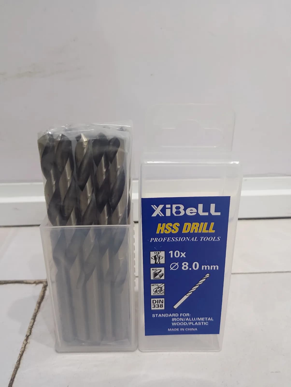 Steel Bit - 10pcs (8mm) pkt