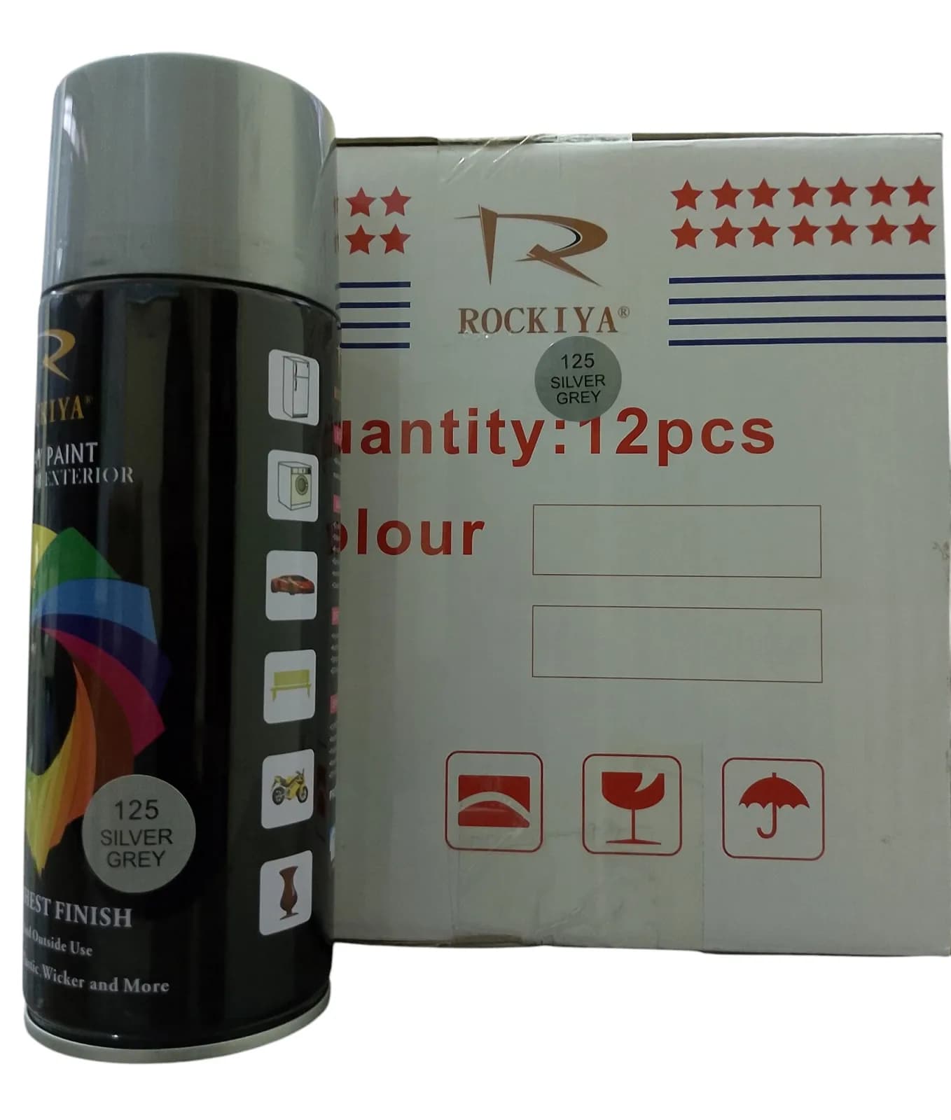 Spray Paint - Silver/Grey (#125)