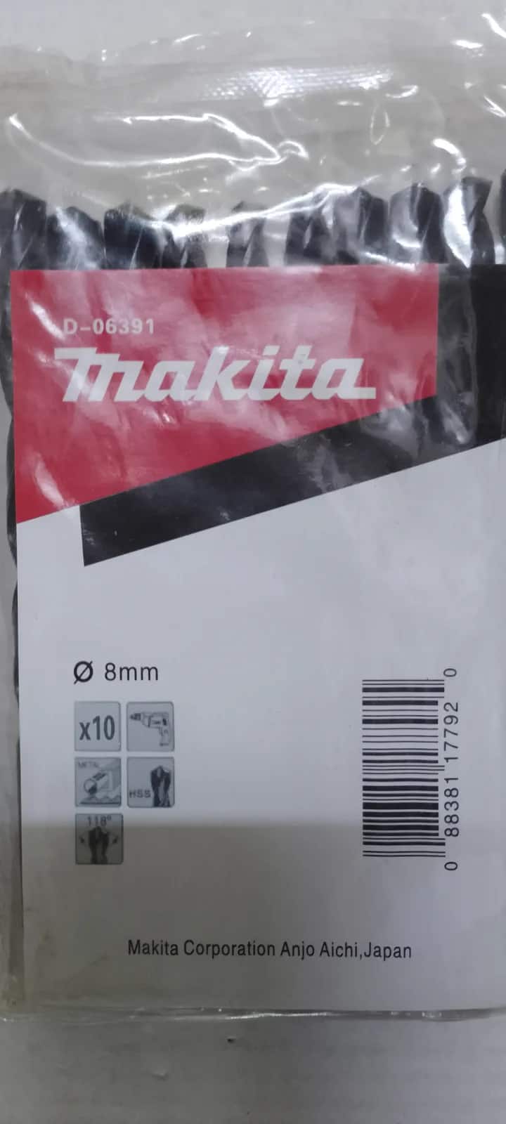 Steel Bit - (8mm)