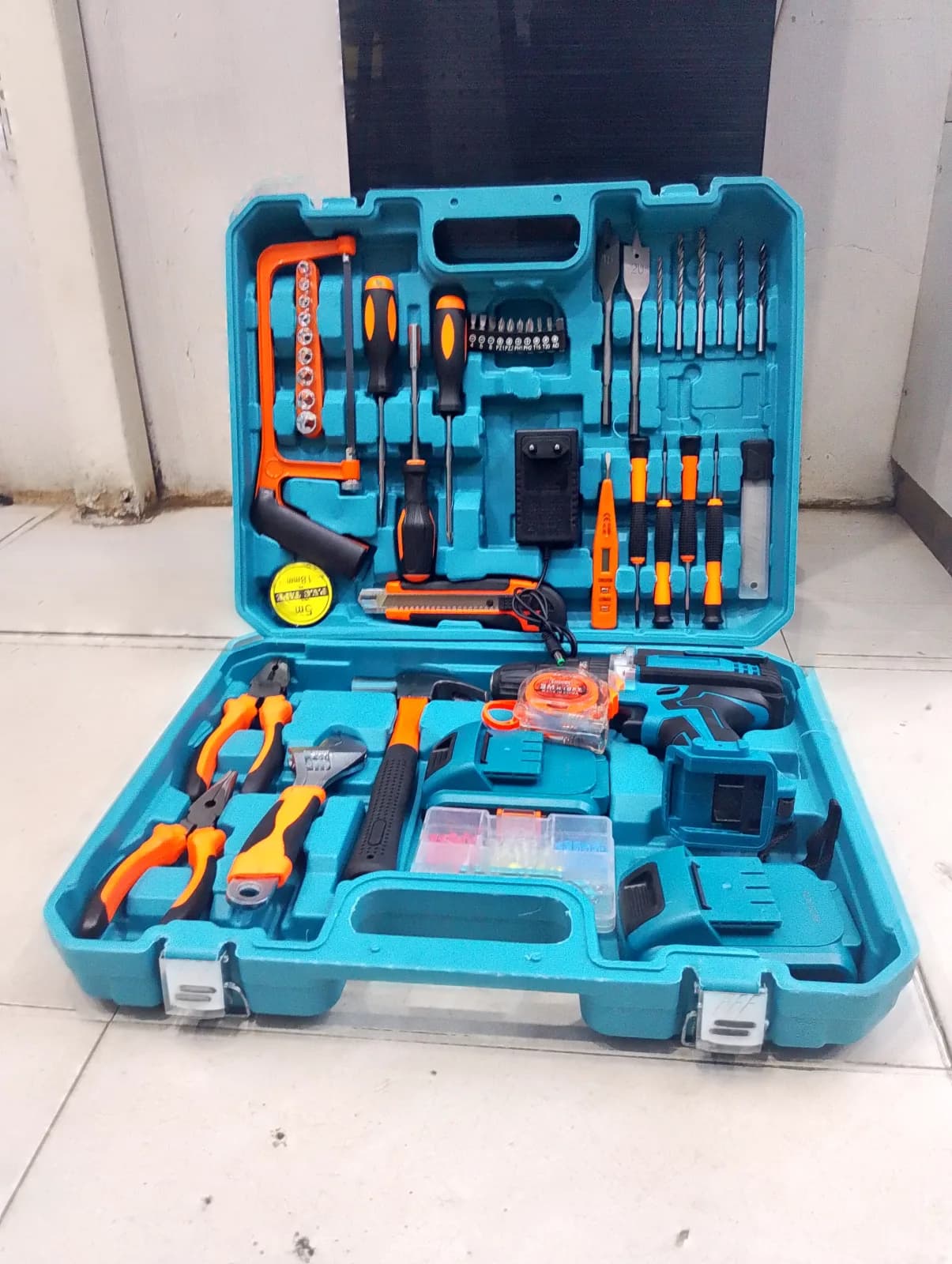 Cordless Drill Toolbox - MAKITA (128pcs)