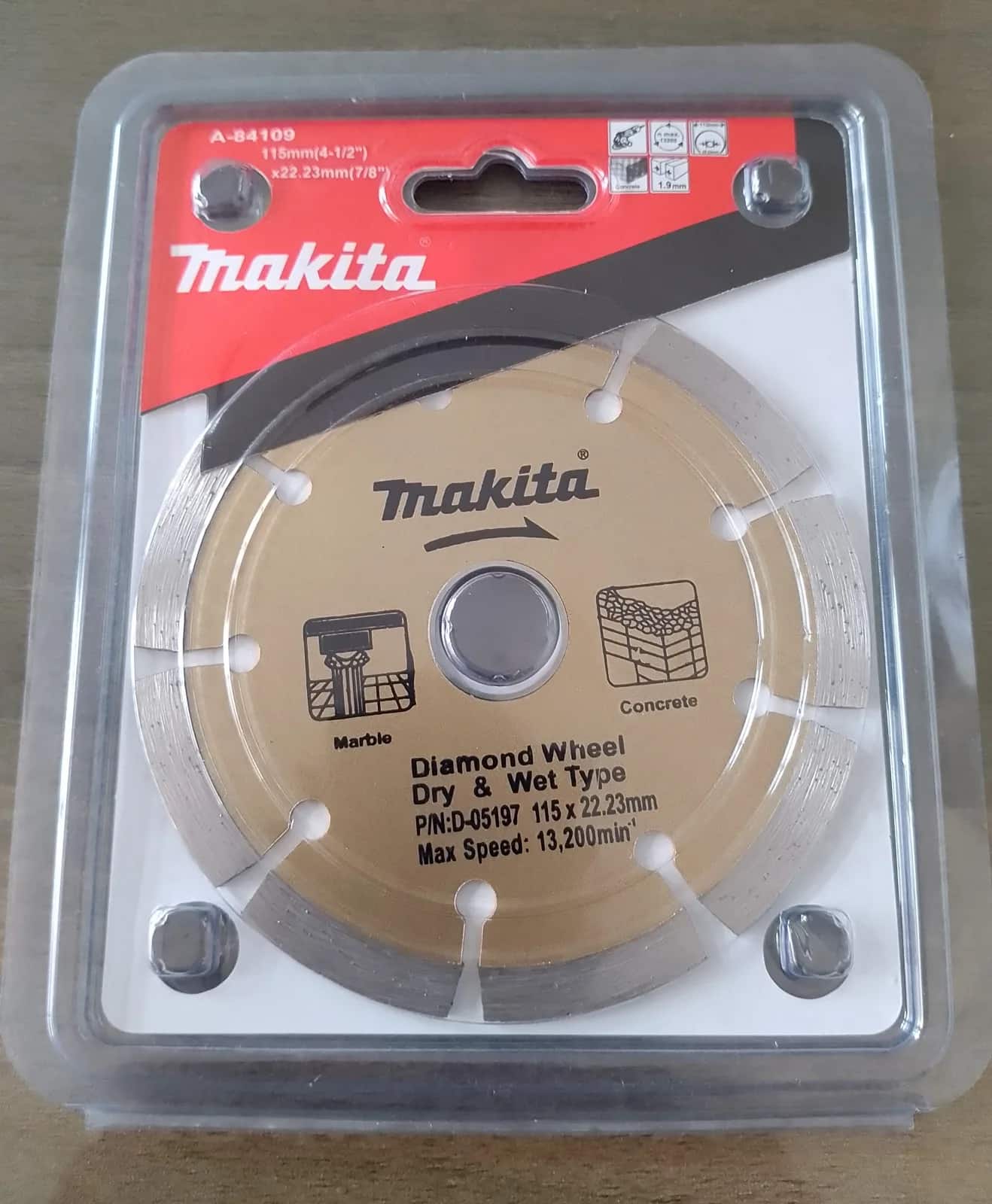 Diamond Disc - MAKITA (4.5-inch)