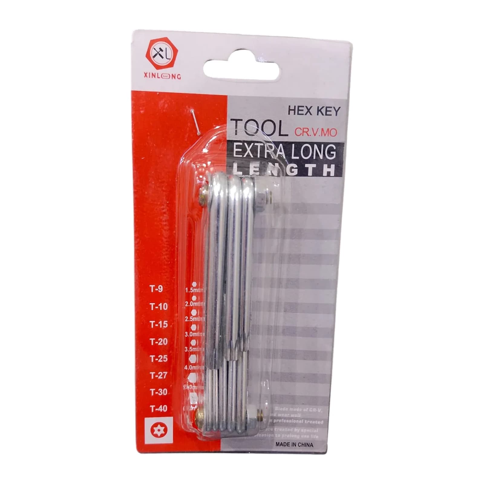 Torks Key Set - Foldable Light (8pc)