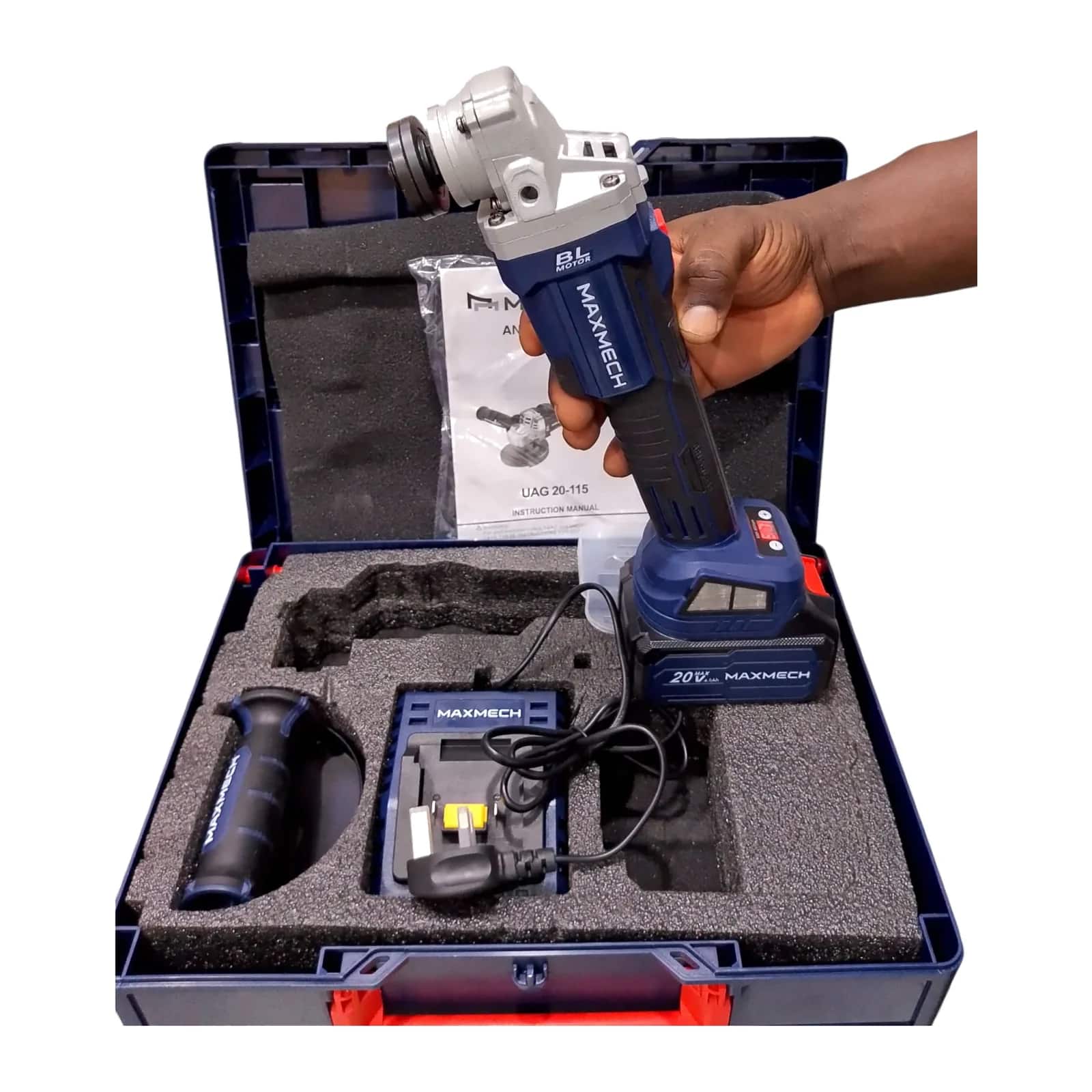 Cordless Angle Grinder - MAXMECH (20V)