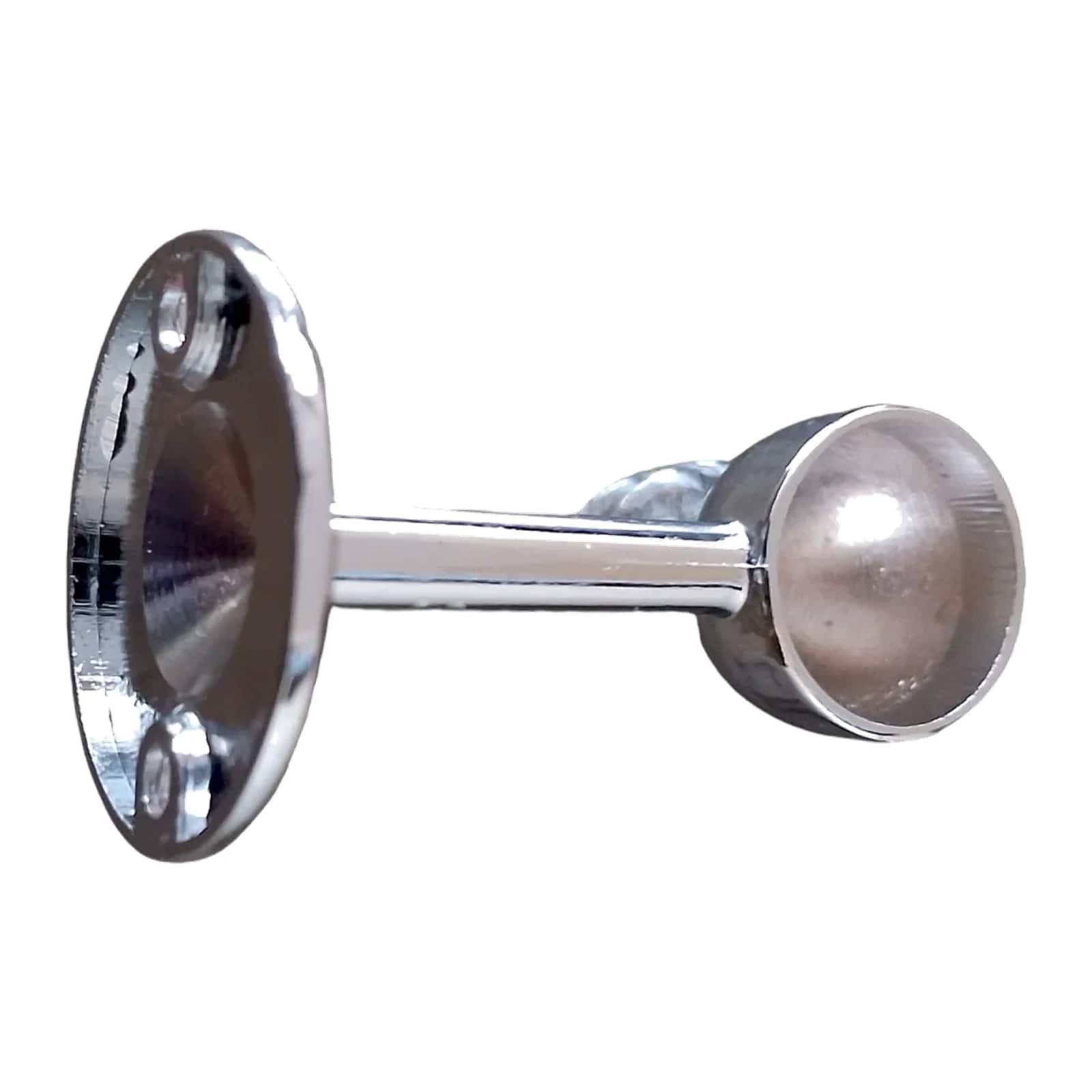 Chrome Bracket - End Pillar (3/4-inch)