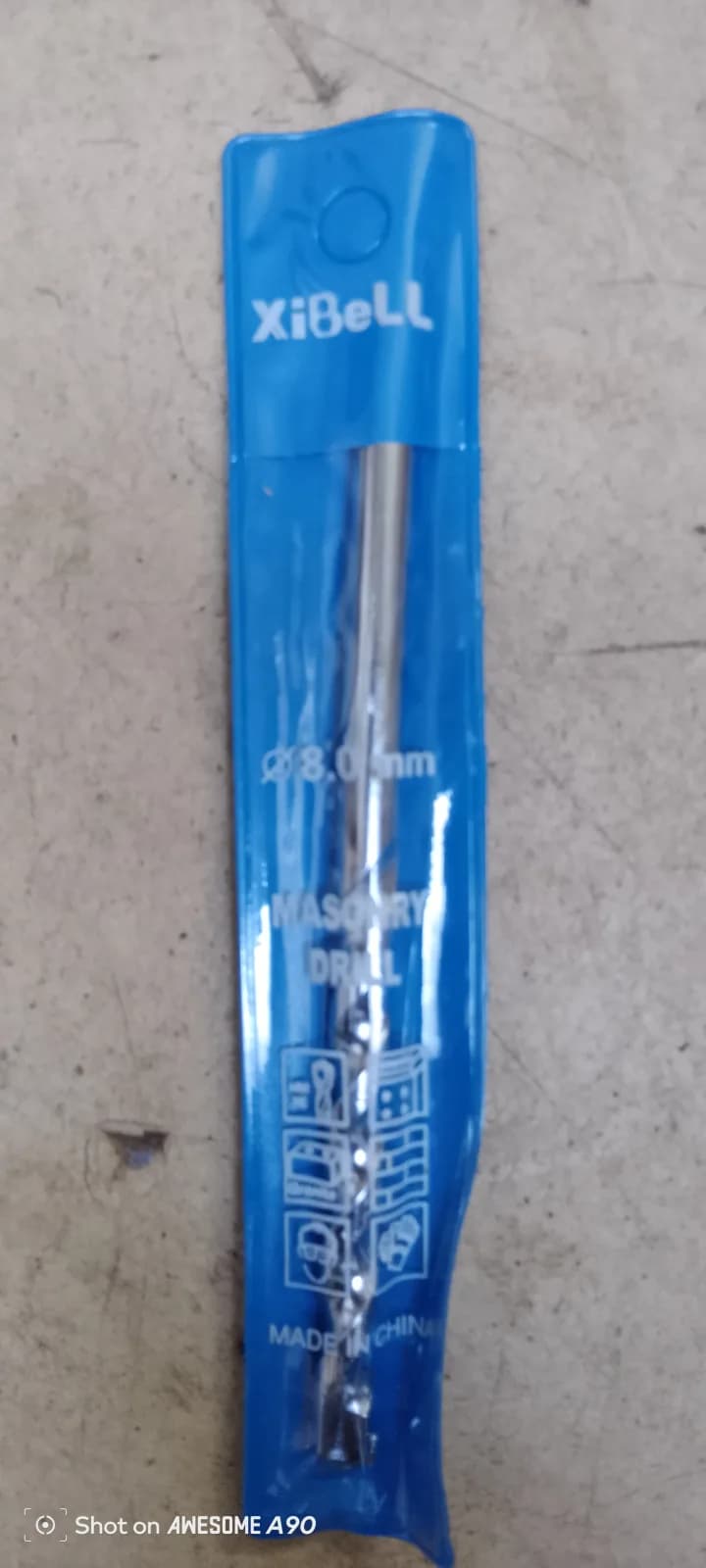 Masonry bit -8 x 160